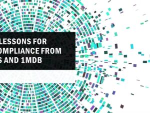 5 lessons for compliance from GS and 1MDB - Leaman Crellin